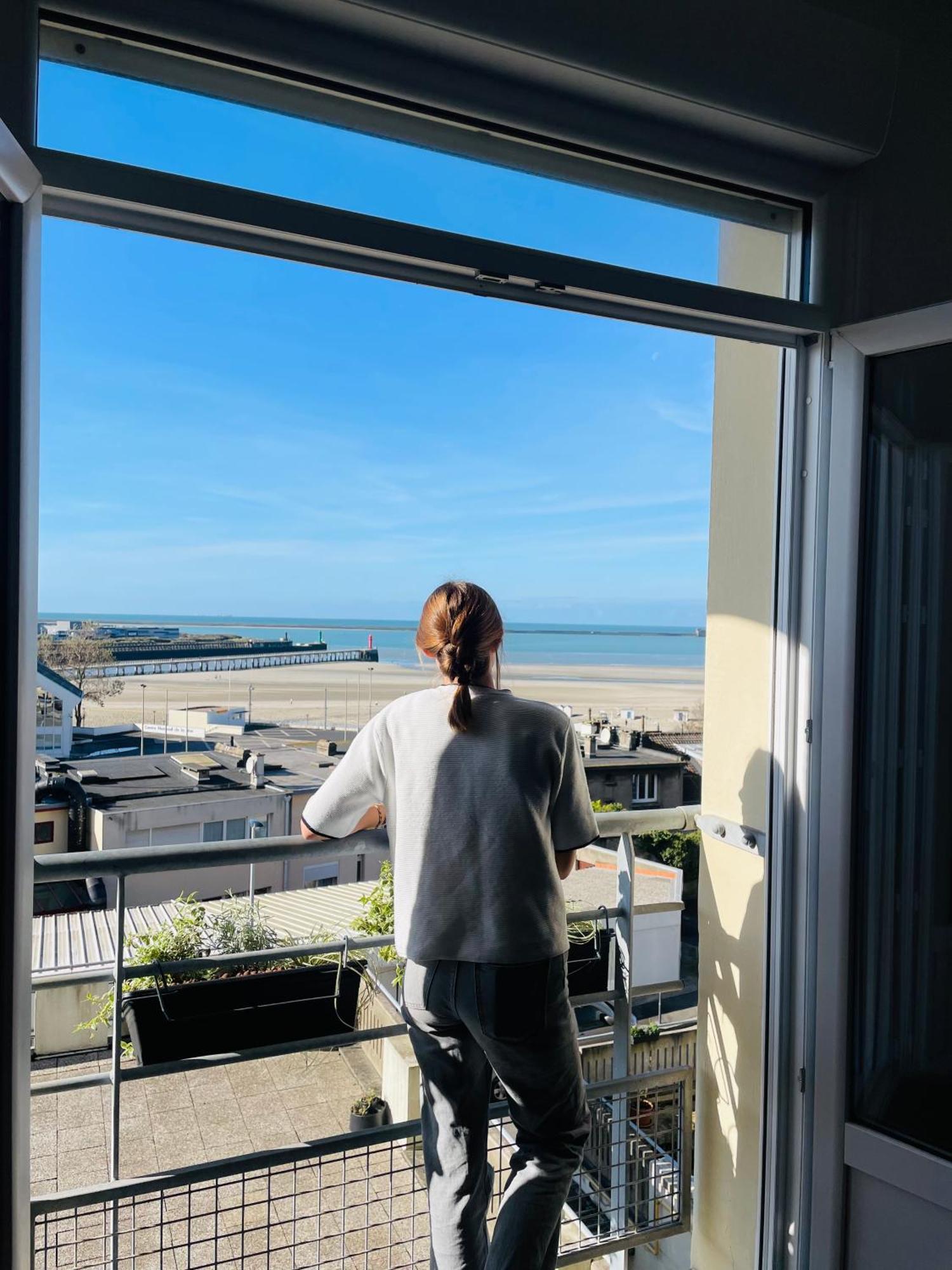 BELLEVUE Appartement de charme vue mer face à Nausicaa Boulogne-sur-Mer Exterior foto